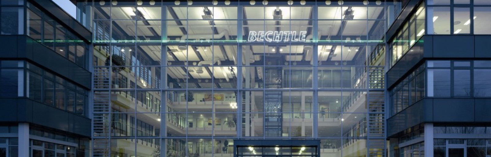 Bechtle Gebäude für die Referenz